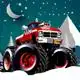 Winter Monster Trucks Race